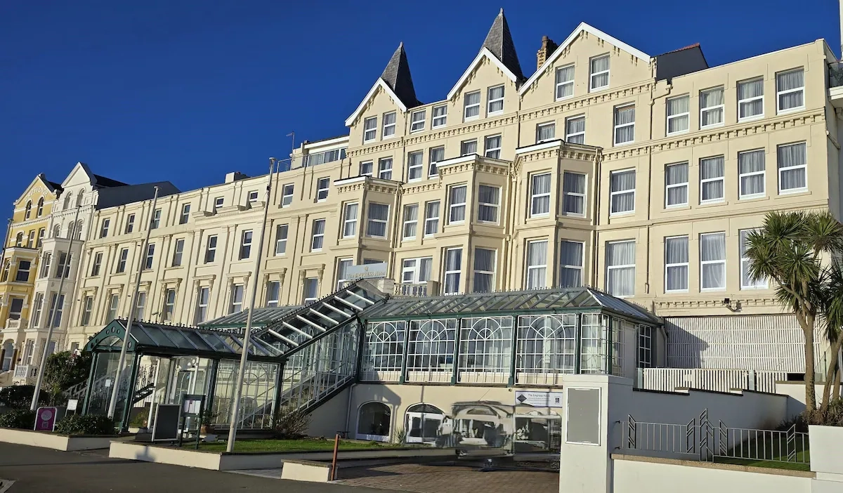The Empress Hotel Front Facade Douglas Promenade